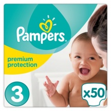 【英国直邮】Pampers 帮宝适 特级保护 新生儿 尿不湿 纸尿片 尿片 型号3 50片