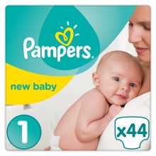 【英国直邮】Pampers 帮宝适 特级保护 新生儿 尿不湿 尿片 纸尿片 型号1 44片