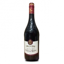 【英国直邮】法国罗纳河谷干红葡萄酒 2015 CELLIER DU RHONE COTE DU RHONE 4瓶装