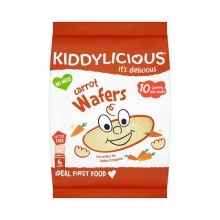 【英国直邮】 Kiddylicious 胡萝卜营养米饼 40g